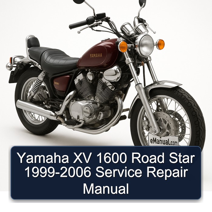 1999-2006 Yamaha XV Models 1600 Road Star Service Repair Workshop Manual PDF