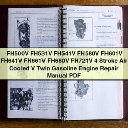 MAN FH500V FH531V FH541V FH580V FH601V FH641V FH661V FH680V FH721V 4 Stroke Air Cooled V Twin Gasoline Engine Service Repair Workshop Manual PDF