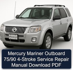 Manual de Servicio y Reparación Mercury Mariner 75/90 4 Tiempos (PDF)