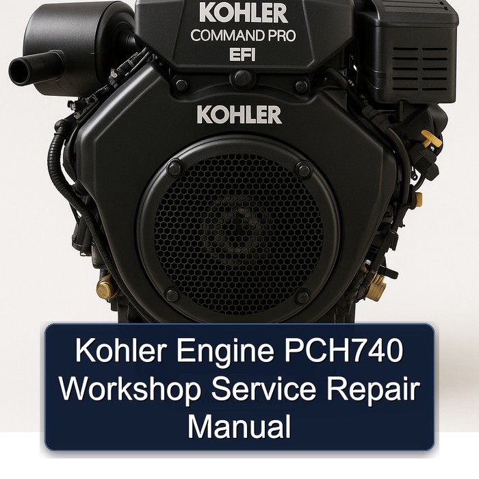 Kohler Command Pro EFI Models Engine PCH740 Service Repair Workshop Manual PDF