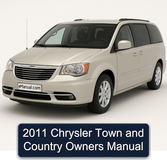 2011 Chrysler Town And Country Owners Owner's Manual PDF