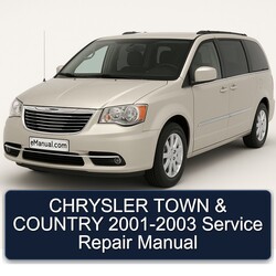 2001-2003 Chrysler Town And Country Service Repair Workshop Manual PDF