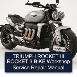 Triumph Rocket 3 III Bike Service Repair Workshop Manual PDF