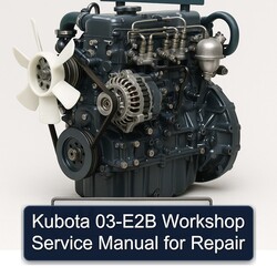 Kubota 03-E2B Service Repair Workshop Manual PDF