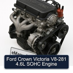 Ford Crown Victoria V8-281 4.6L SOHC Engine