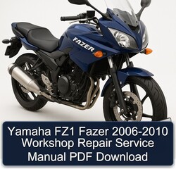 2006-2010 Yamaha Fazer FZ1 Service Repair Workshop Manual PDF