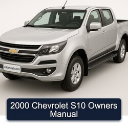 2000 Chevrolet S10 Owners Owner's Manual PDF