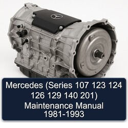 1981-1993 Mercedes 201 (series 107 123 124 126 129 140 ) Service Repair Workshop Manual PDF