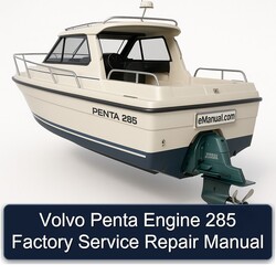 Volvo Penta Engine 285 Service Repair Workshop Manual PDF