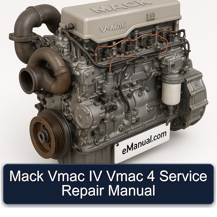 Mack Vmac IV 4 Service Repair Workshop Manual PDF