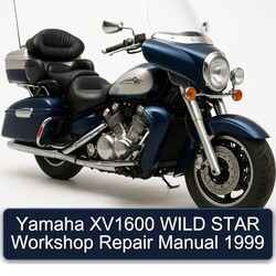 1999 Yamaha XV Models XV1600 Wild Star Service Repair Workshop Manual PDF