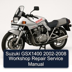 2002-2008 Suzuki GSX Series GSX1400 Service Repair Workshop Manual PDF