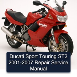 2001-2007 Harley Davidson Touring Ducati Sport ST2 Service Repair Workshop Manual PDF