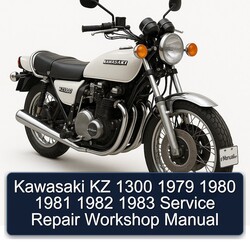 1979-1983 Kawasaki KZ Series 1300 Service Repair Workshop Manual PDF