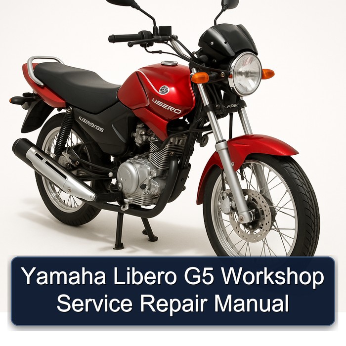 Yamaha Libero G5 Service Repair Workshop Manual PDF