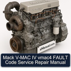 Mack V-MAC IV Vmac4 Fault Code Service Repair Workshop Manual PDF