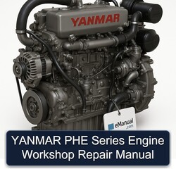 Yanmar PHE Series Engine Service Repair Workshop Manual PDF