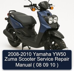 2008-2010 Yamaha Zuma YW50 Scooter ( 08 09 10 ) Service Repair Workshop Manual PDF