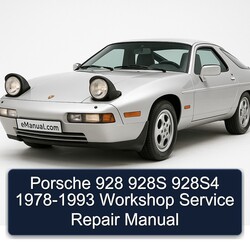 1978-1993 Porsche 928 928S 928s4 Service Repair Workshop Manual PDF
