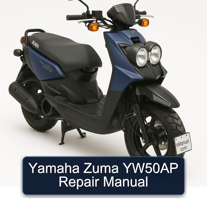 Yamaha Zuma YW50AP Service Repair Workshop Manual PDF