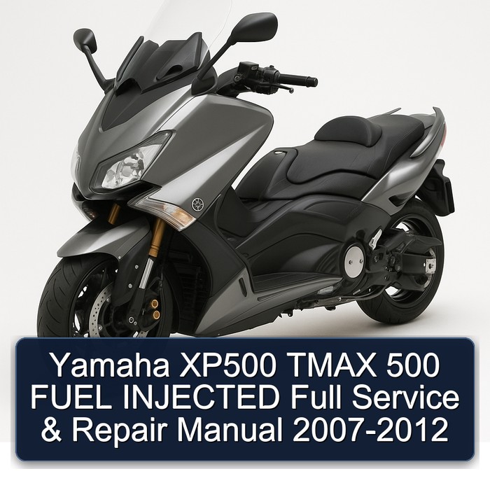 2007-2012 Yamaha Tmax XP500 500 Fuel Injected Service Repair Workshop Manual PDF