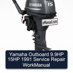 1991 Yamaha Outboard 9.9hp 15HP Workmanual Service Repair Workshop Manual PDF