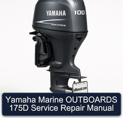 Yamaha Marine Outboards 175D Service Repair Workshop Manual PDF