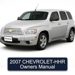 2007 Chevrolet HHR Owners Owner's Manual PDF