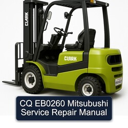 CQ EB0260 Mitsubushi Service Repair Workshop Manual PDF
