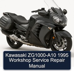 1995 Kawasaki Concours Models Zg1000-a10 Service Repair Workshop Manual PDF