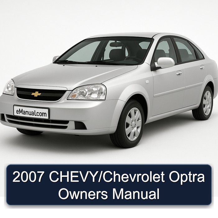 2007 Chevrolet Chevy / Optra Owners Owner's Manual PDF
