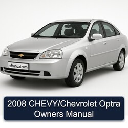 2008 CHEVY/Chevrolet Optra Owners Manual 