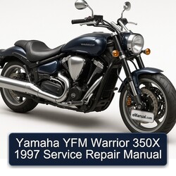 1997 Yamaha YFM Warrior 350X Service Repair Workshop Manual PDF