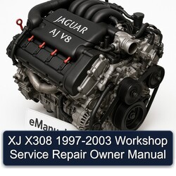 1997-2003 Jaguar AJ V8 XJ X308 - Owner Owner's Manual PDF