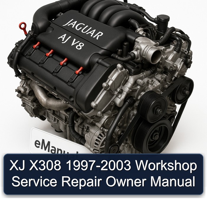 1997-2003 Jaguar AJ V8 XJ X308 - Owner Owner's Manual PDF