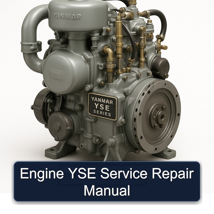 Yanmar YSE Series Engine Service Repair Workshop Manual PDF