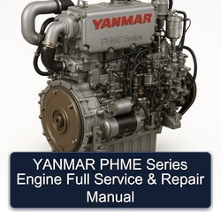 Yanmar Phme Series Engine Service Repair Workshop Manual PDF