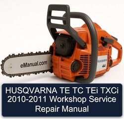 2010-2011 Husqvarna TE Models TC Tei Txci Service Repair Workshop Manual PDF