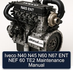 Iveco N40 N45 N60 N67 ENT NEF 60 TE2 Service Repair Workshop Manual PDF
