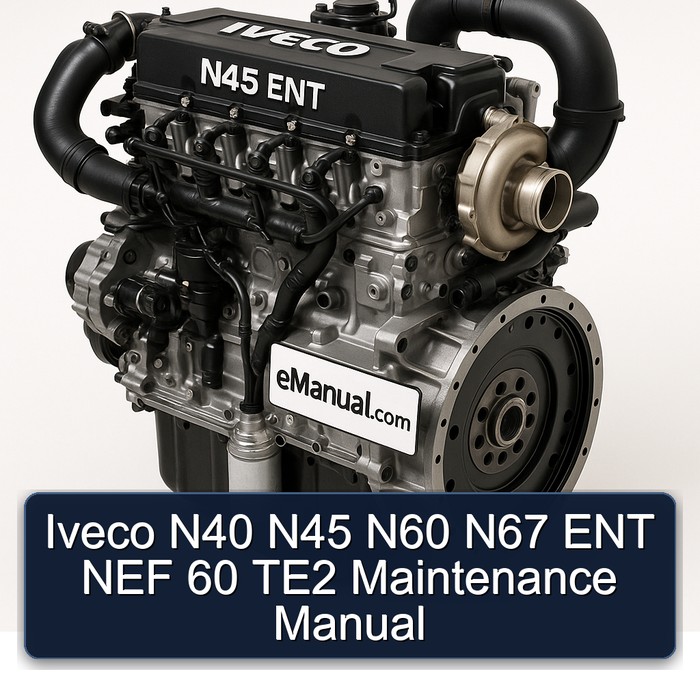 Iveco N40 N45 N60 N67 ENT NEF 60 TE2 Service Repair Workshop Manual PDF