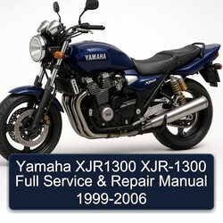 1999-2006 Yamaha XJR Models XJR1300 XJR-1300 Service Repair Workshop Manual PDF