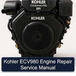 Kohler Command Pro EFI Models ECV980 Engine Service Repair Workshop Manual PDF