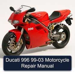 1999-2003 Ducati 996 Motorcycle Service Repair Workshop Manual PDF