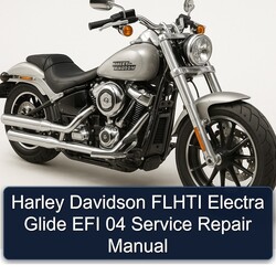 Harley Davidson Flhti Electra Glide EFI 04 Service Repair Workshop Manual PDF
