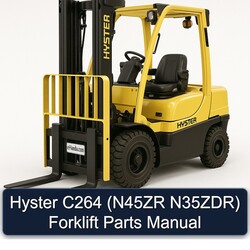 Hyster C264 (n45zr N35zdr) Forklift Parts Catalog PDF