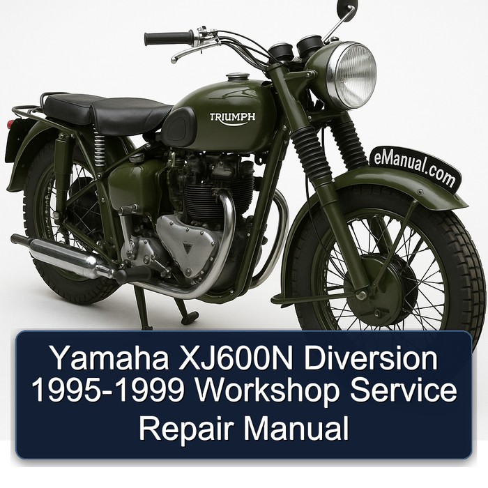 1995-1999 Triumph TRW Yamaha XJ600N Diversion Service Repair Workshop Manual PDF