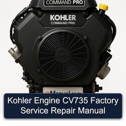 Kohler Command Pro Models Engine CV735 Service Repair Workshop Manual PDF