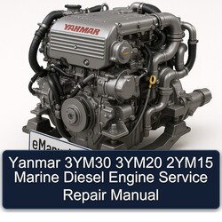 Yanmar 3ym30 3ym20 2ym15 Marine Diesel Engine Service Repair Workshop Manual PDF