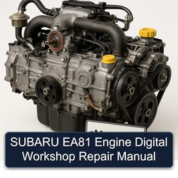 Subaru EA Series EA81 Engine Digital Service Repair Workshop Manual PDF