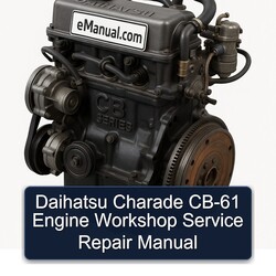 Daihatsu CB Series Charade CB-61 Engine Service Repair Workshop Manual PDF